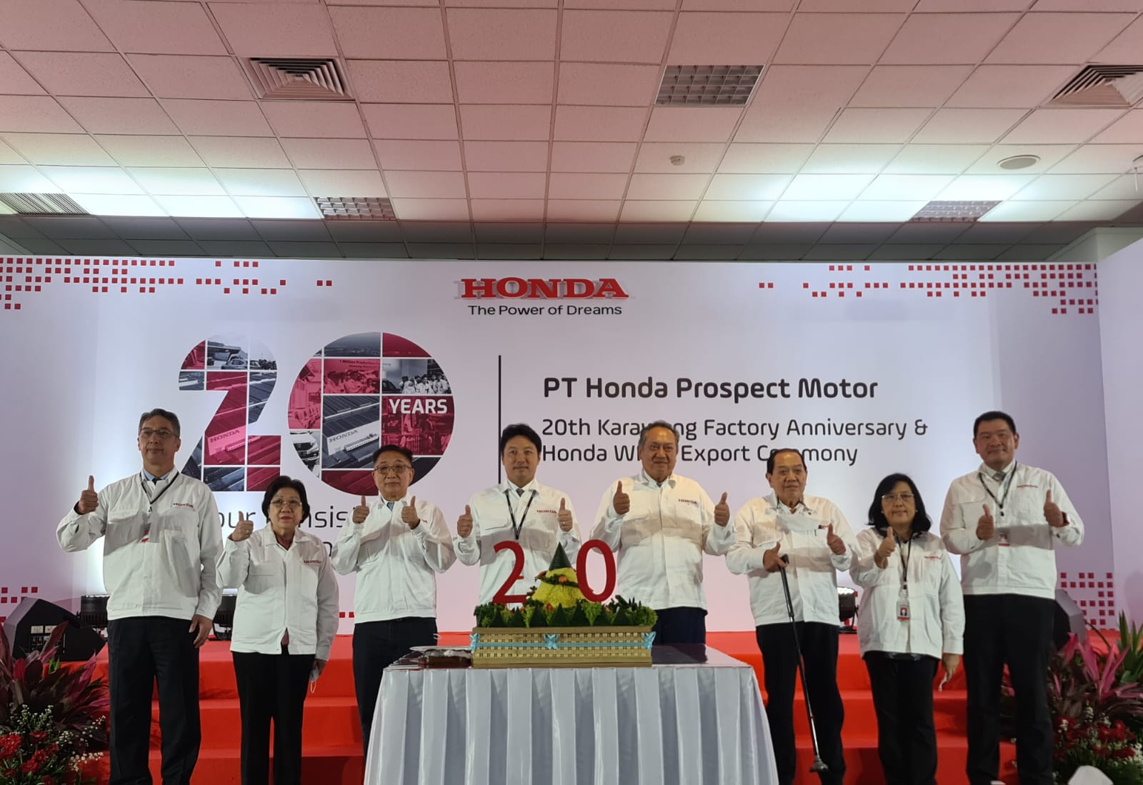 20 Tahun Operasi Pabrik PT Honda Prospect Motor - Beritakuh.com