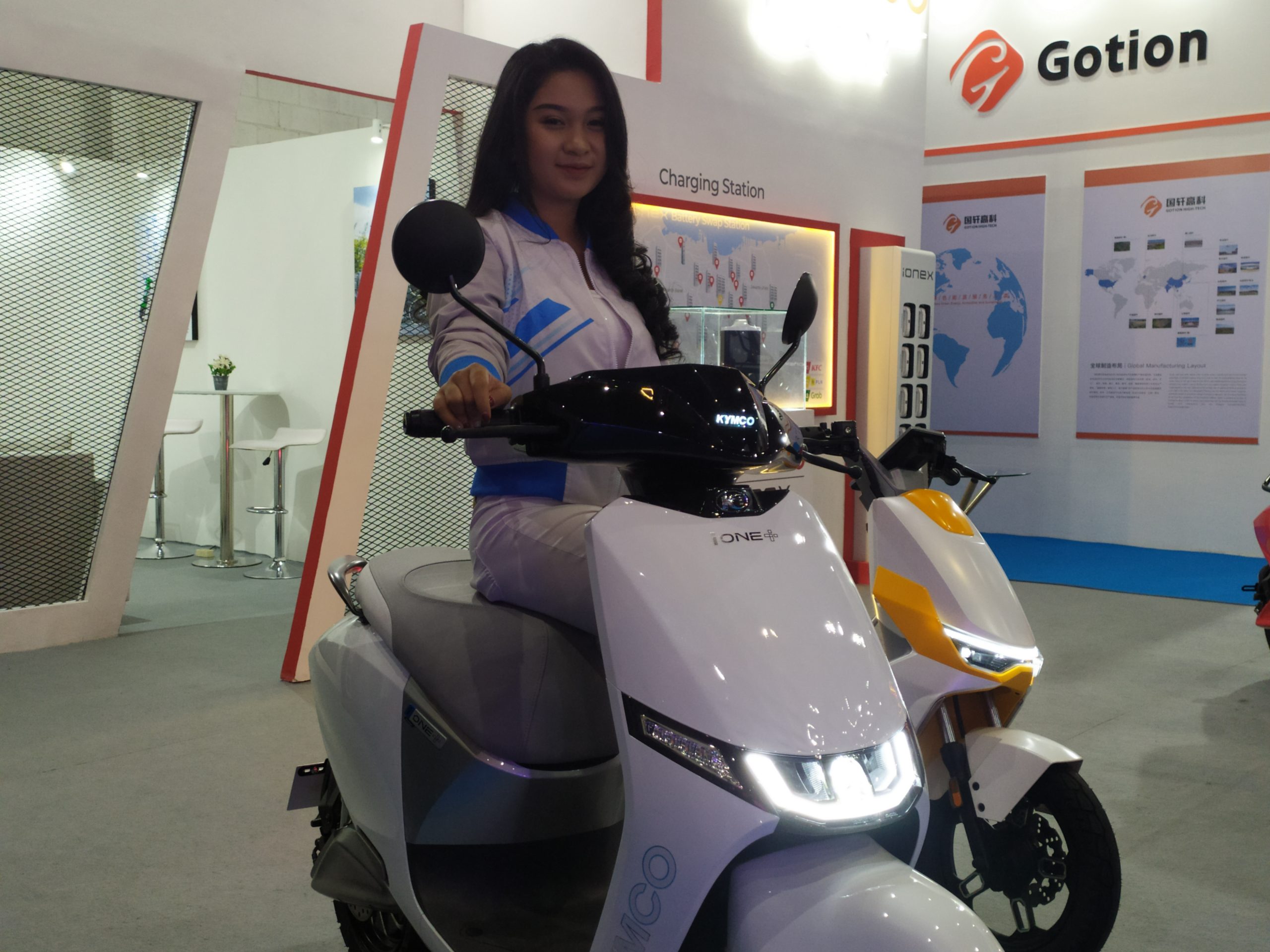 KYMCO iONEX Motor Listrik di PEVS 2023