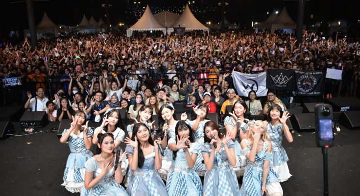 JKT48 Pecahkan Histeria Fans pada Jumat kemarin