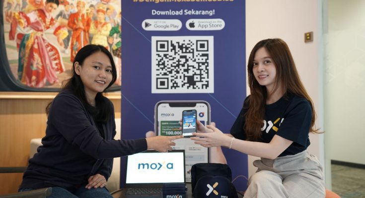 Moxa merupakan sebuah wealth tech app