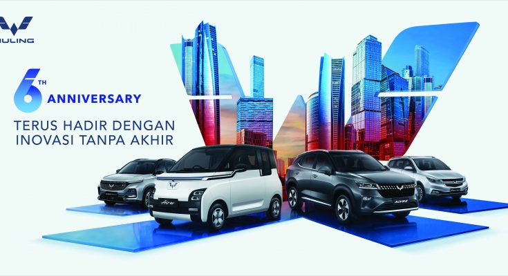 Wuling Motors genap enam tahun