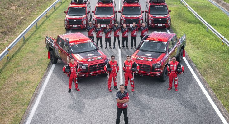 Tim Mitsubishi Ralliart, yang memberikan