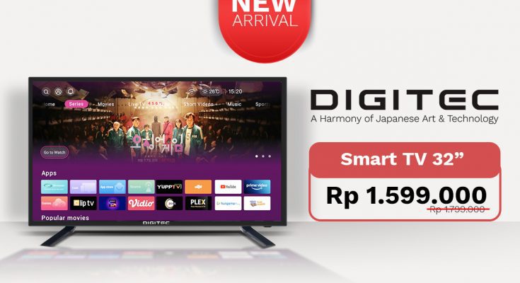 DIGITEC Luncurkan Smart TV teknologi terbaru