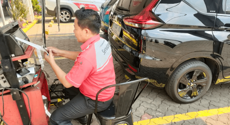 Bengkel Resmi Mitsubishi Motors Adakan Uji Emisi. Dukungan