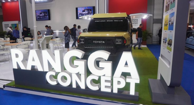 PT Toyota-Astra Motor (TAM) memajang Rangga Concept