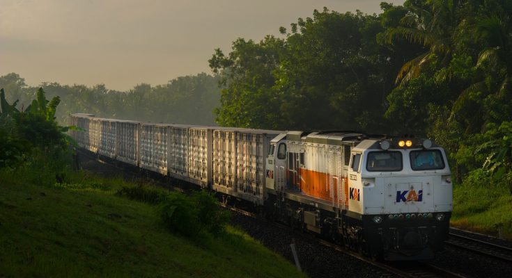 Sektor angkutan barang PT Kereta Api Indonesia