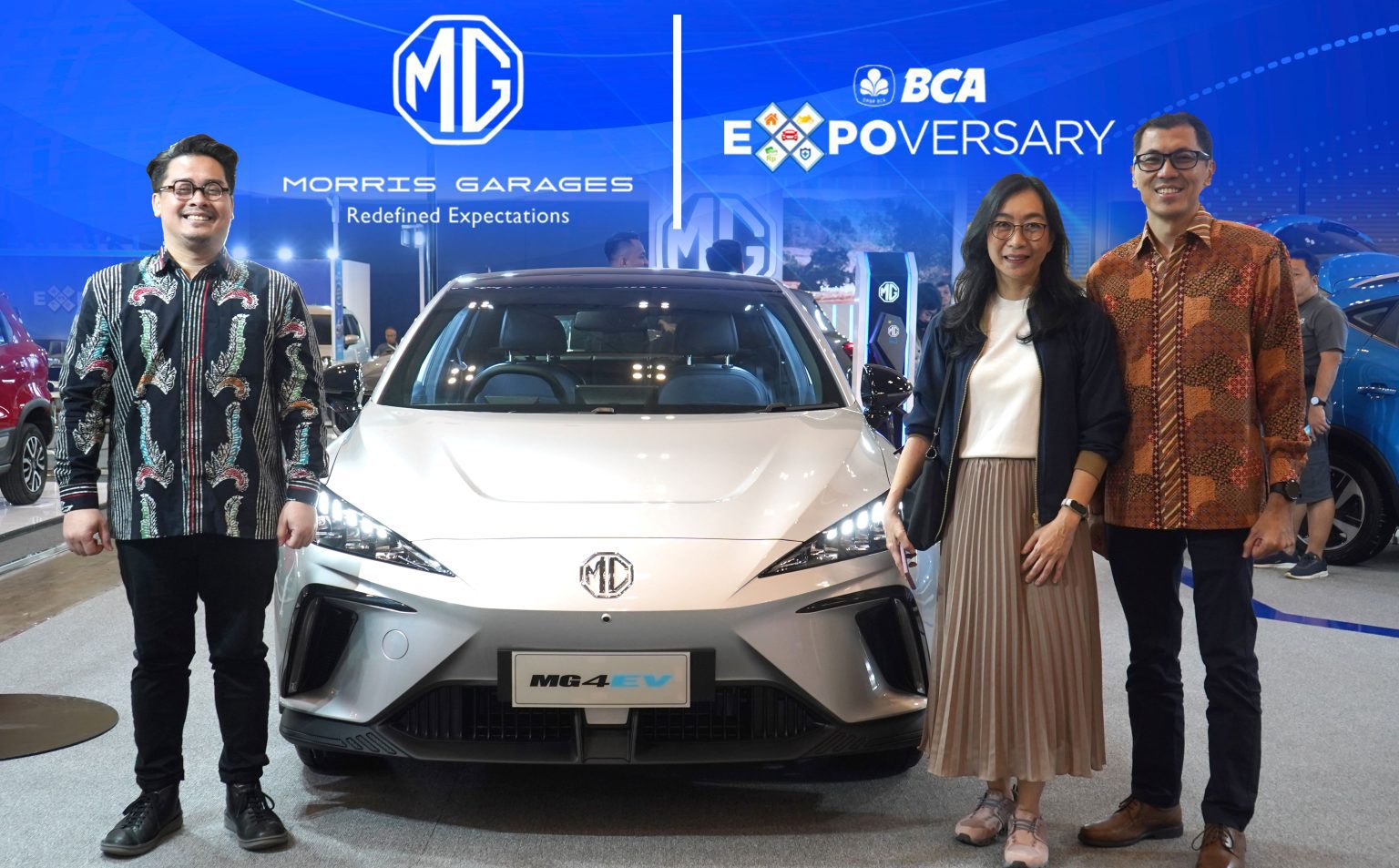 MG Hadir Pada Ajang BCA Expoversary 2024