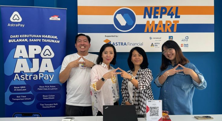 AstraPay dompet digital di bawah naungan dari Astra Financial turut mendukung Corporate Social Responsibility (CSR) melalui program Sekolah Literasi dan Inklusi