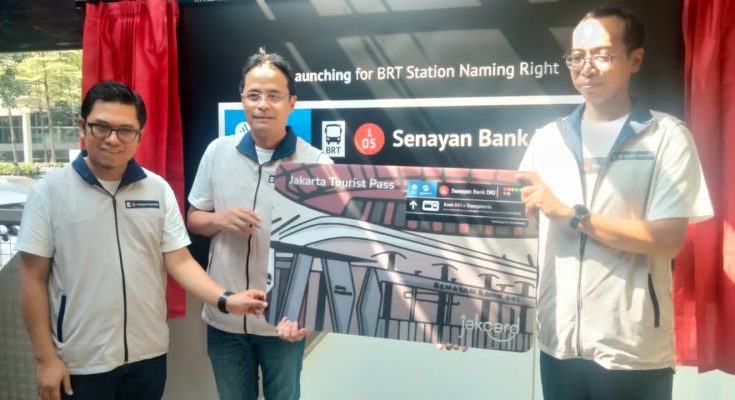 Transjakarta bekerja sama dengan Bank DKI untuk penamaan