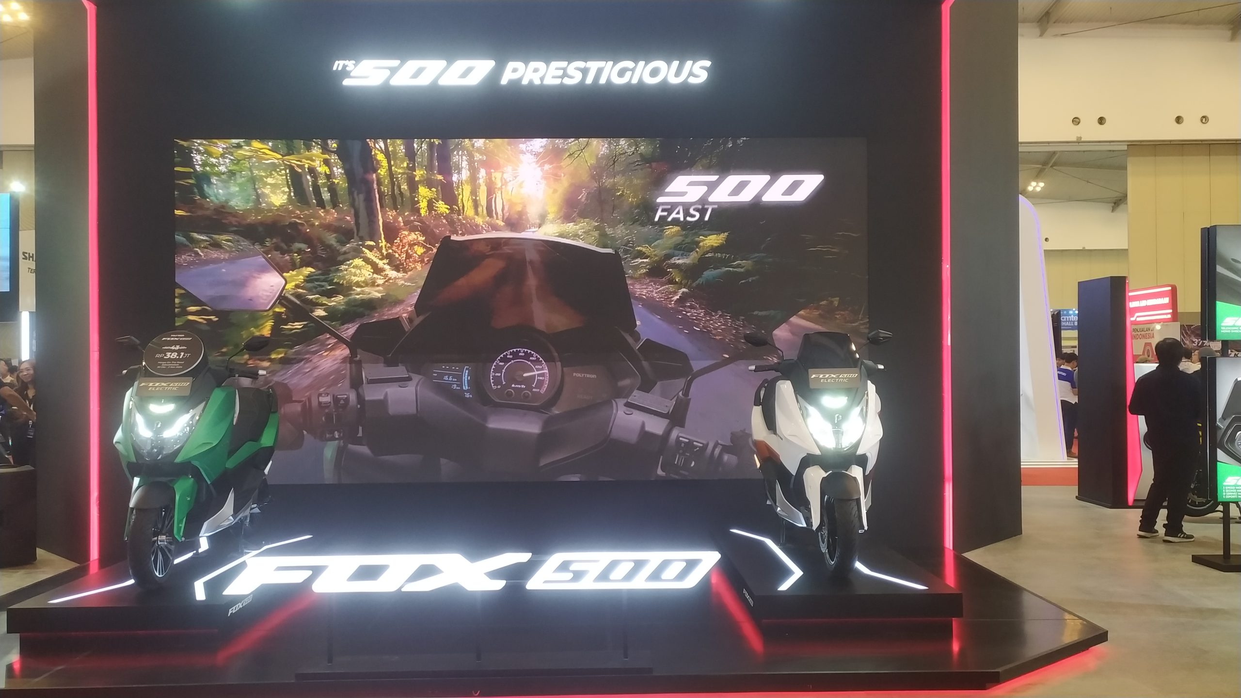 Polytron hadir di Indonesia Motorcycle Show (IMOS)