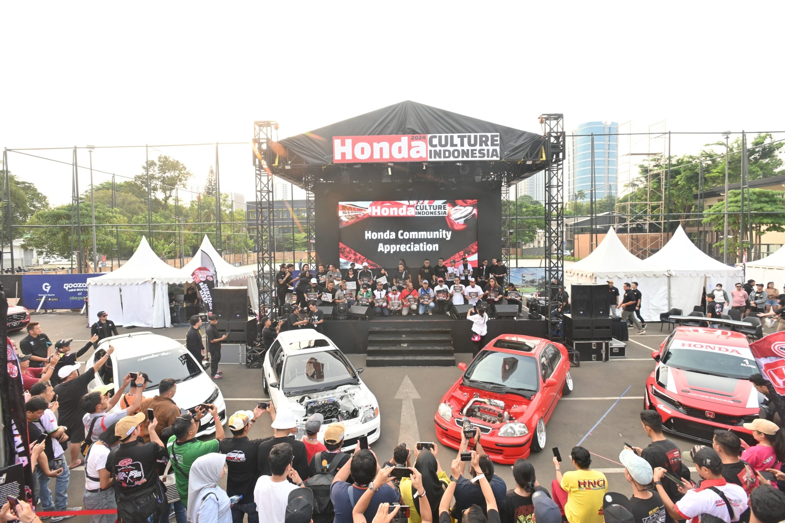 Honda mengadakan gelaran terbesar untuk komunitas Honda bertajuk Honda Culture Indonesia