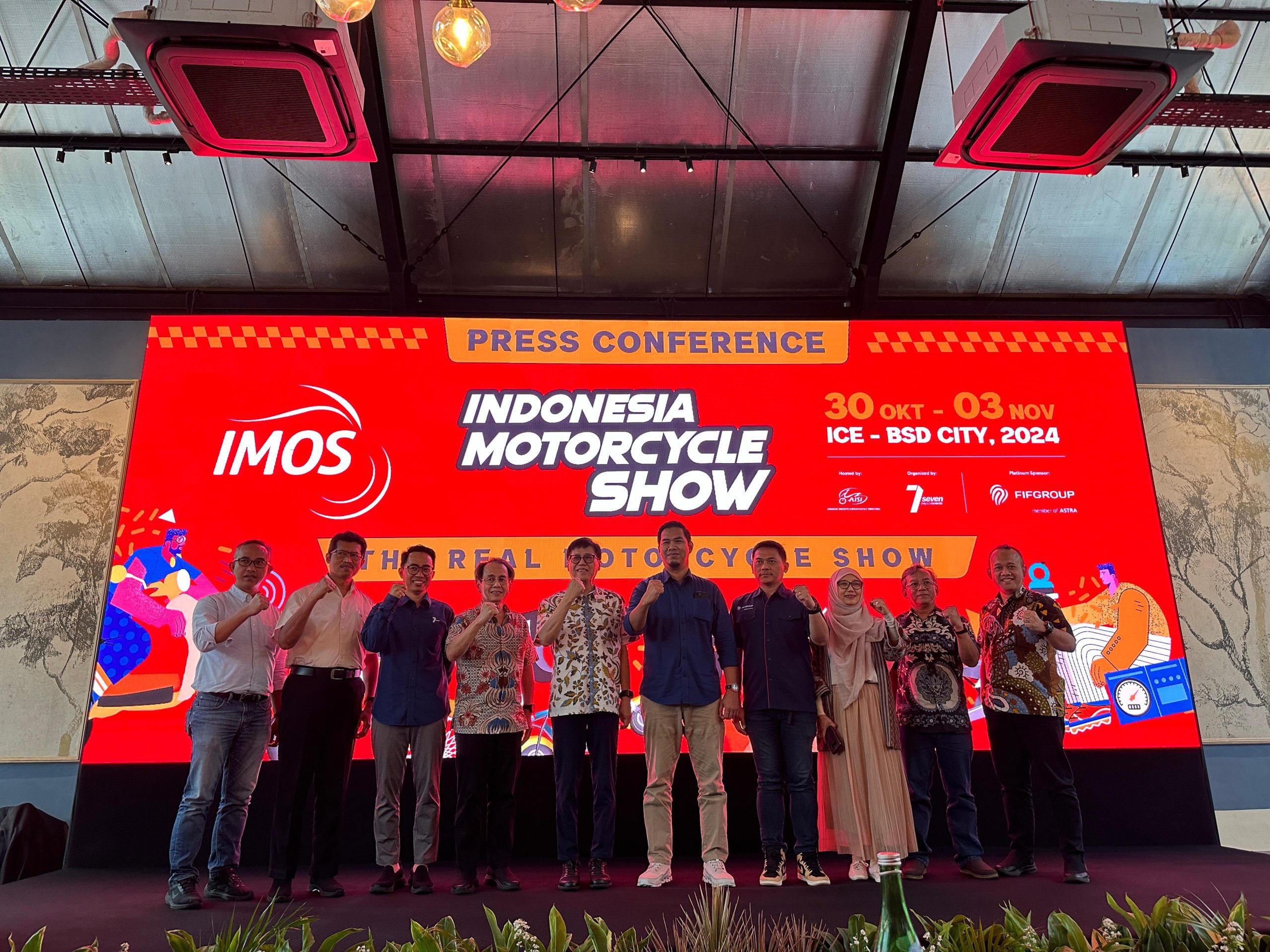 Indonesia Motorcycle Show (IMOS) 2024. Pameran sepeda motor