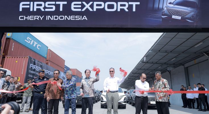 PT Chery Motor Indonesia, untuk pertama kalinya, ekspor