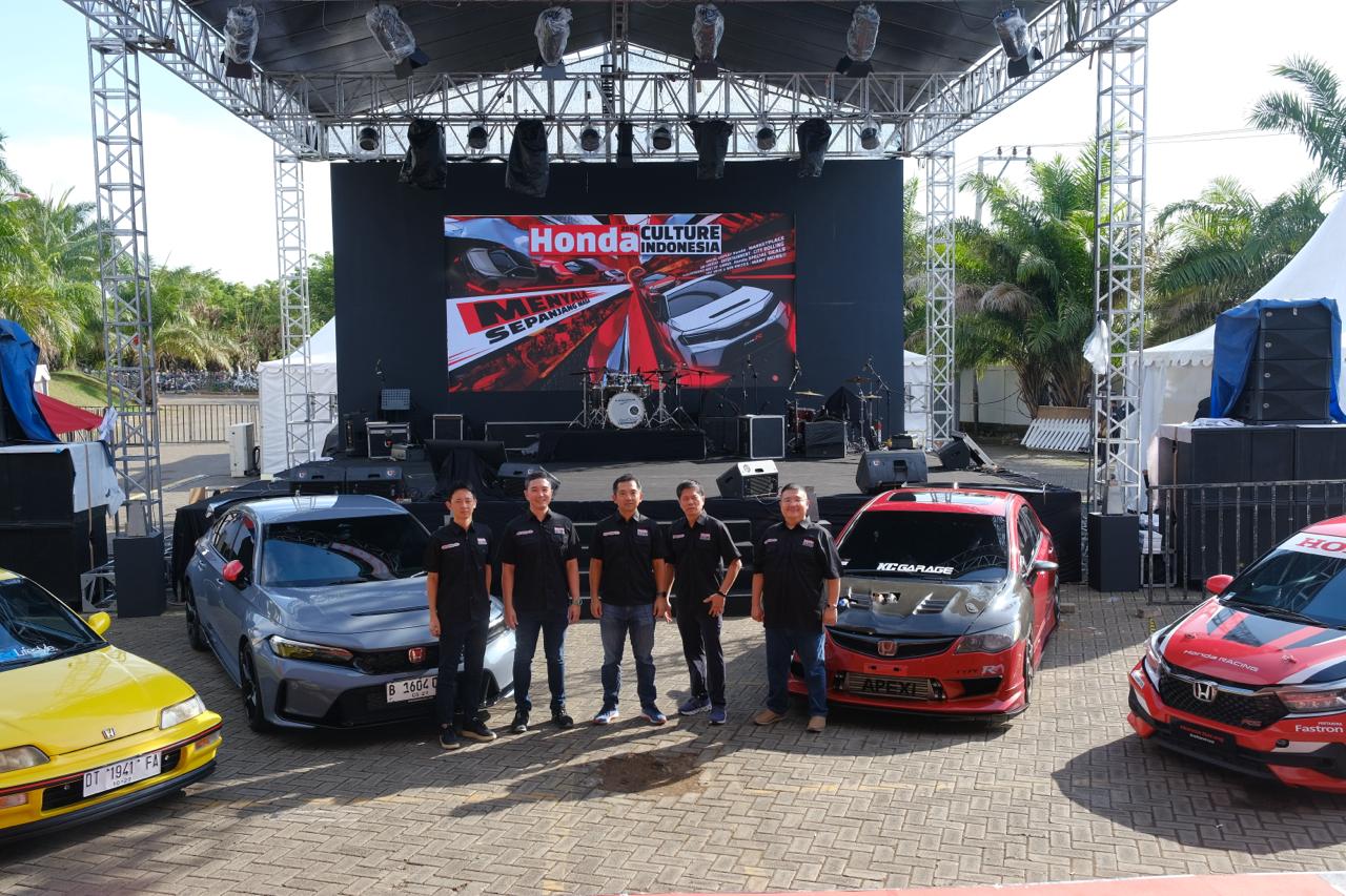 Honda mengadakan acara kumpul komunitas Honda terbesar di Indonesia