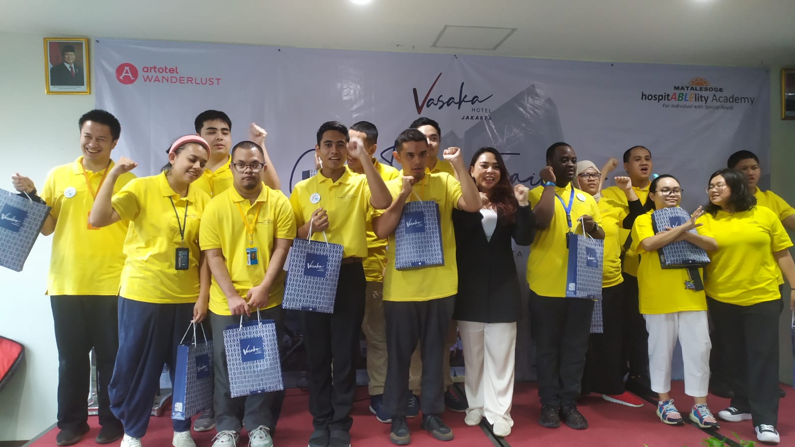 Vasaka Hotel Jakarta berkolaborasi dengan MATALESOGE hospitaABLElity Academy