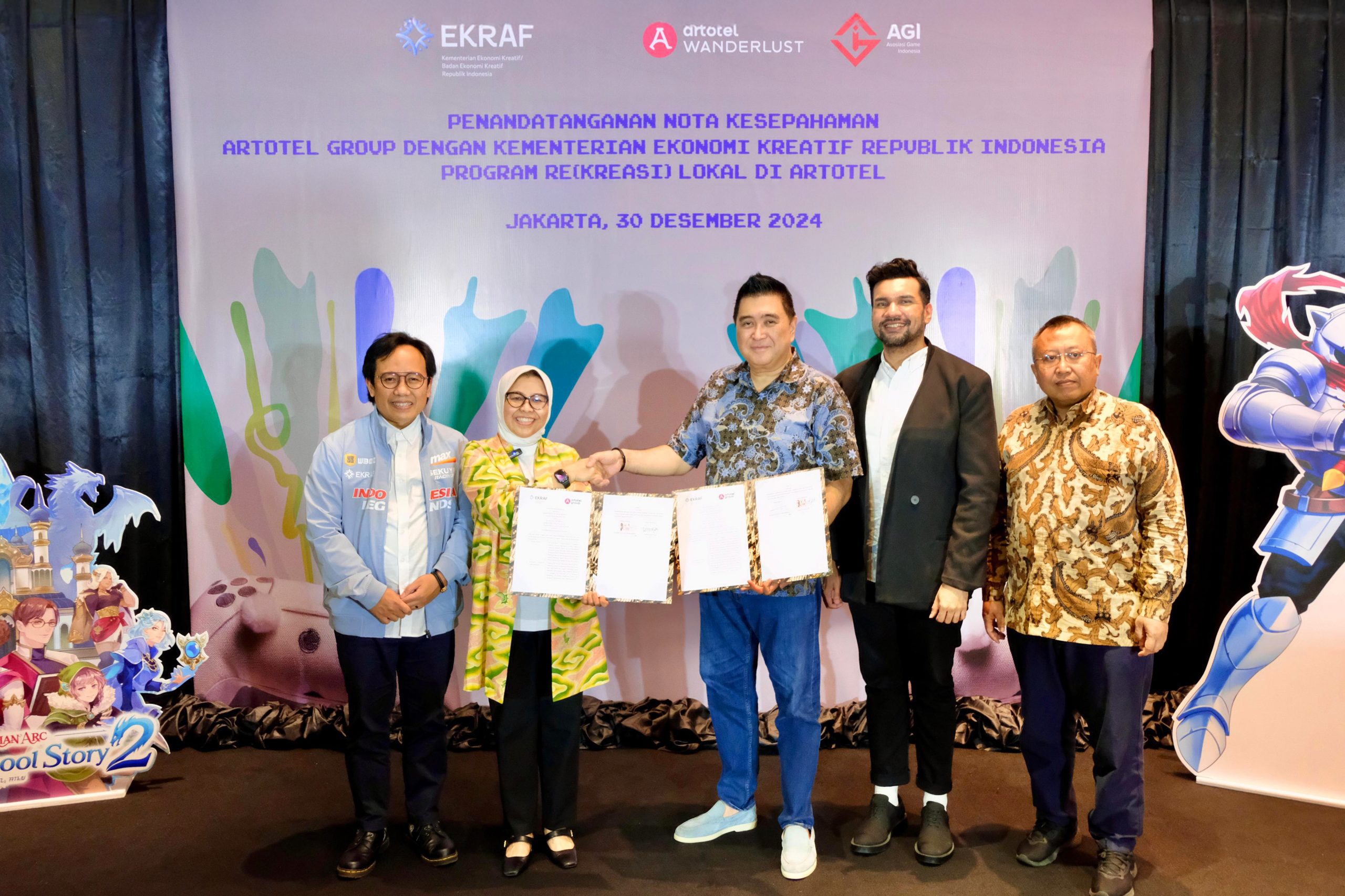 Artotel Group berkolaborasi dengan Kementerian Ekonomi Kreatif Republik Indonesia