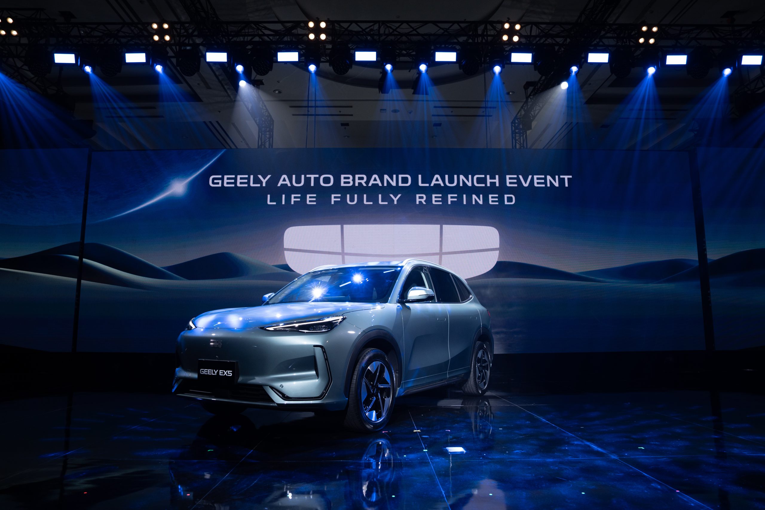 Geely Auto Indonesia juga memperkenalkan secara perdana Geely EX5