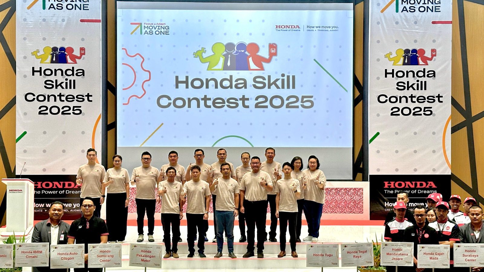 PT Honda Prospect Motor (HPM) menggelar Honda National Skill Contest 2025